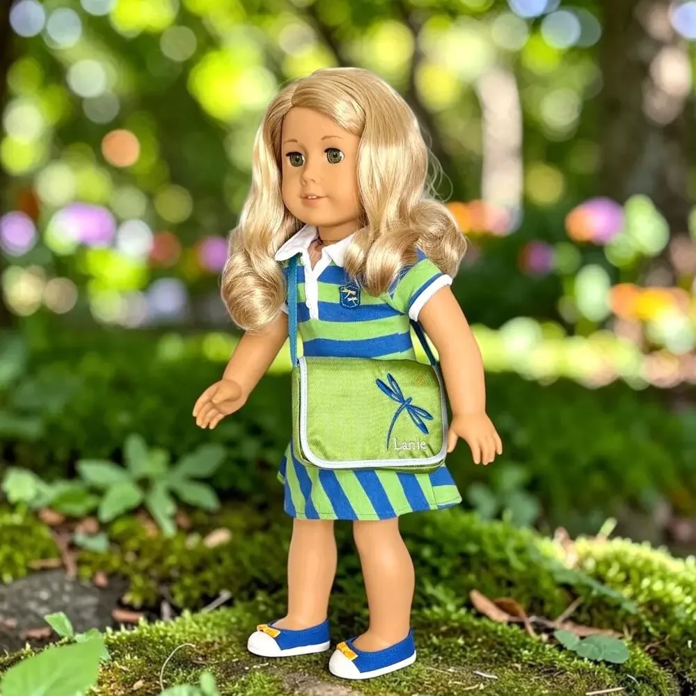 American Girl of the Year Lanie Holland in Box with Nature Outfit